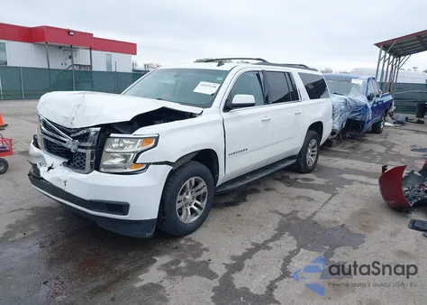 2015 Chevrolet Suburban 1500 Ls из США, поврежденный, VIN 1GNSKHKCXFR130551